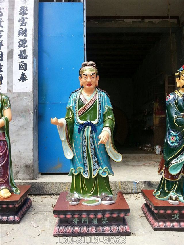 婆羅門(mén)應(yīng)玻璃鋼彩繪32應(yīng)身神像雕塑