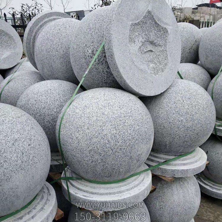 擋車石，公路停車場擋車石球雕塑