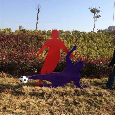 公園不銹鋼剪影體育主題運(yùn)動(dòng)人物雕塑