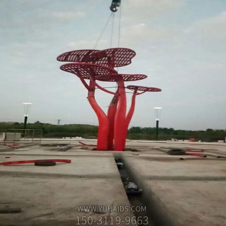 不銹鋼廣場(chǎng)大型抽象創(chuàng)意擺件雕塑