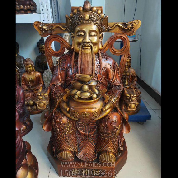 家用鍛造純銅財(cái)神爺?shù)袼?>
                                <h2>家用鍛造純銅財(cái)神爺?shù)袼?參數(shù)說明</h2>
                                                                        <table>
                                      <tr>
                                        <th>產(chǎn)品標(biāo)題</th>
                                        <td>家用鍛造純銅財(cái)神爺?shù)袼?/td>
                                      </tr>
                                      <tr>
                                        <th>發(fā)布時(shí)間</th>
                                        <td>2023-06-07 15:34</td>
                                      </tr>
                                      <tr>
                                        <th>價(jià)格</th>
                                        <td><span>電話咨詢</td>
                                      </tr>
                                                                          </table>
                                <h2>家用鍛造純銅財(cái)神爺?shù)袼?詳細(xì)說明</h2>
                                <p>玉海雕塑是一家綜合性的雕塑公司，擁有多款家用鍛造純銅財(cái)神爺?shù)袼苣Ｐ?，可加工定制多種家用鍛造純銅財(cái)神爺?shù)袼?，支持材質(zhì)、樣式、風(fēng)格、尺寸大小等方面的調(diào)整修改定制。我們所加工制作的家用鍛造純銅財(cái)神爺?shù)袼苜|(zhì)優(yōu)價(jià)廉，遍布全國(guó)多個(gè)省市地區(qū)，想要了解更多案例圖片，請(qǐng)電話或微信咨詢。材質(zhì)、大小、樣式等都可以按需定制，還可根據(jù)您提供給的家用鍛造純銅財(cái)神爺?shù)袼軜訄D進(jìn)行制作！如有相關(guān)需求，歡迎致電（微信同號(hào)）：<span>150-3119-9663</span></p>
                                                                <div   class=