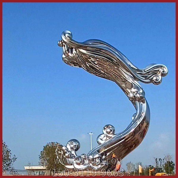 戶外廣場大型不銹鋼抽象園林景觀擺件雕塑