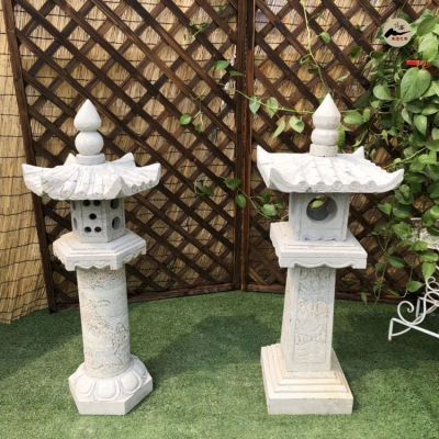 仿古石雕，庭院照明燈籠