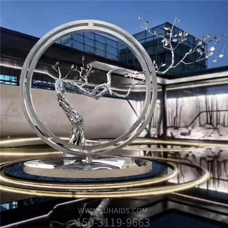 定制戶外公園廣場抽象大型現代房地產售樓部擺件雕塑