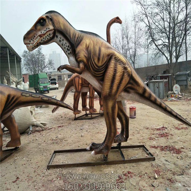 霸王龍，玻璃鋼仿真恐龍雕塑