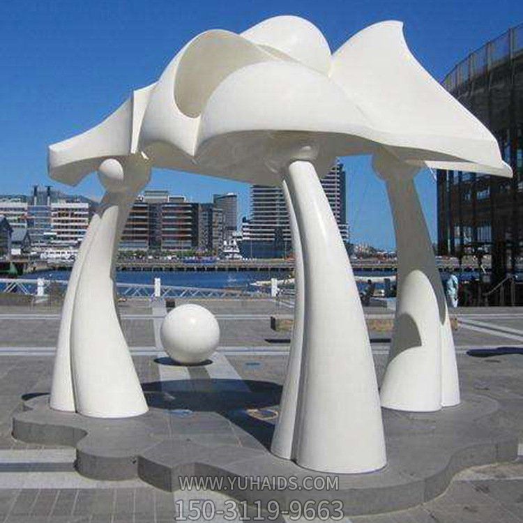 廣場大型玻璃鋼創意抽象景觀擺件雕塑