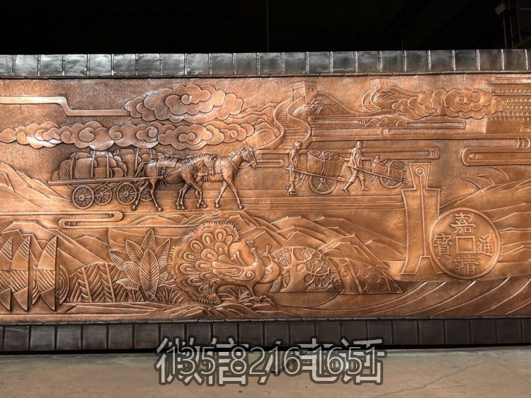 中國傳統文化浮雕壁畫裝飾墻