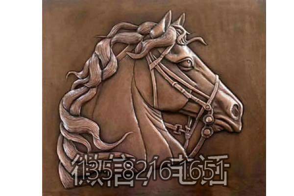 馬頭浮雕壁畫