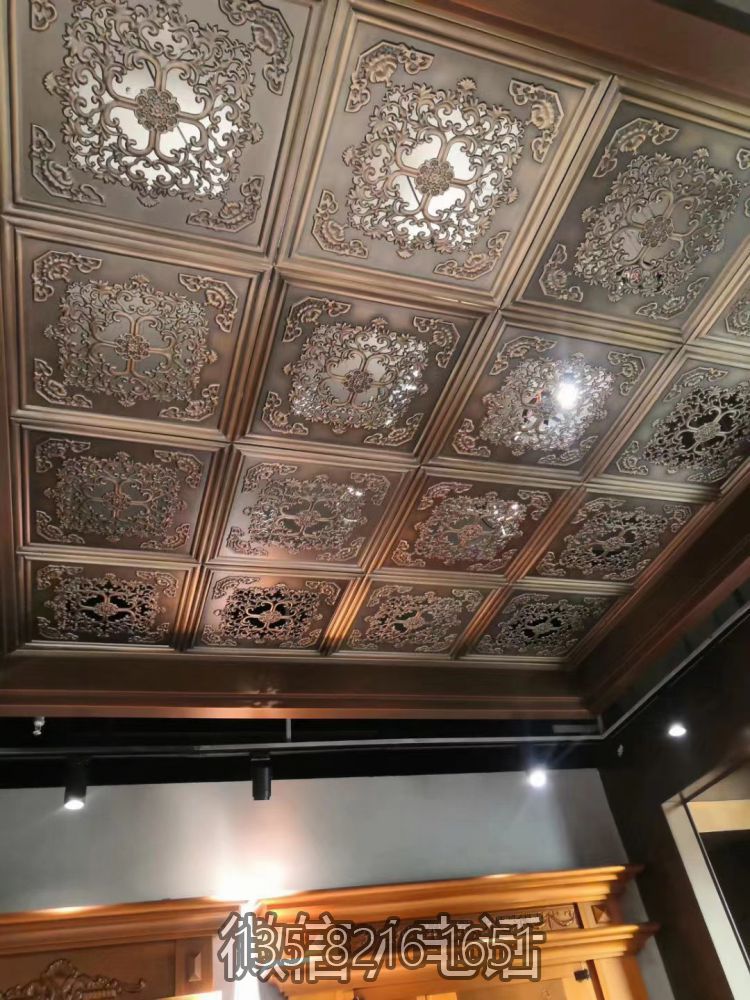 室內裝飾鍛銅浮雕吊頂花紋