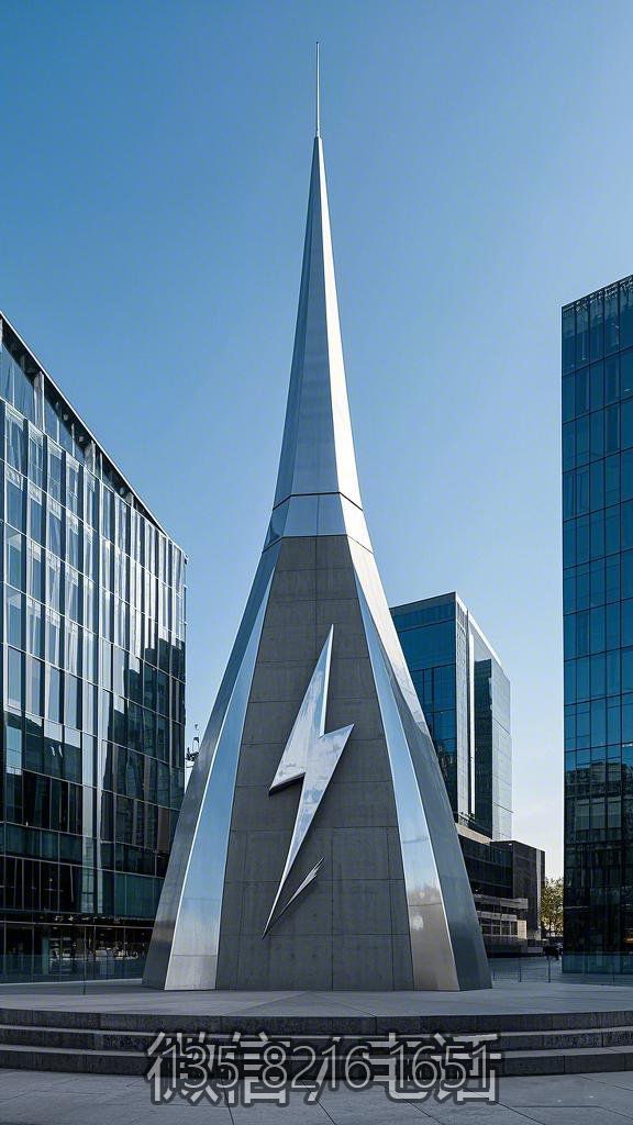 不銹鋼避雷針雕塑