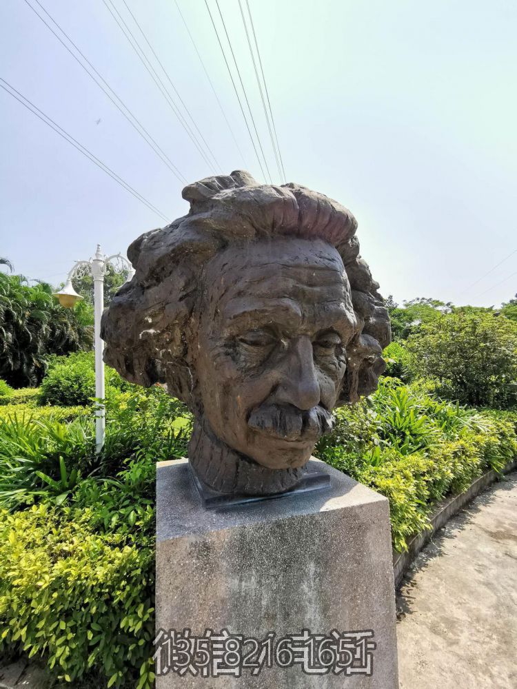 頭像景觀戶外名人景觀愛(ài)因斯坦雕塑