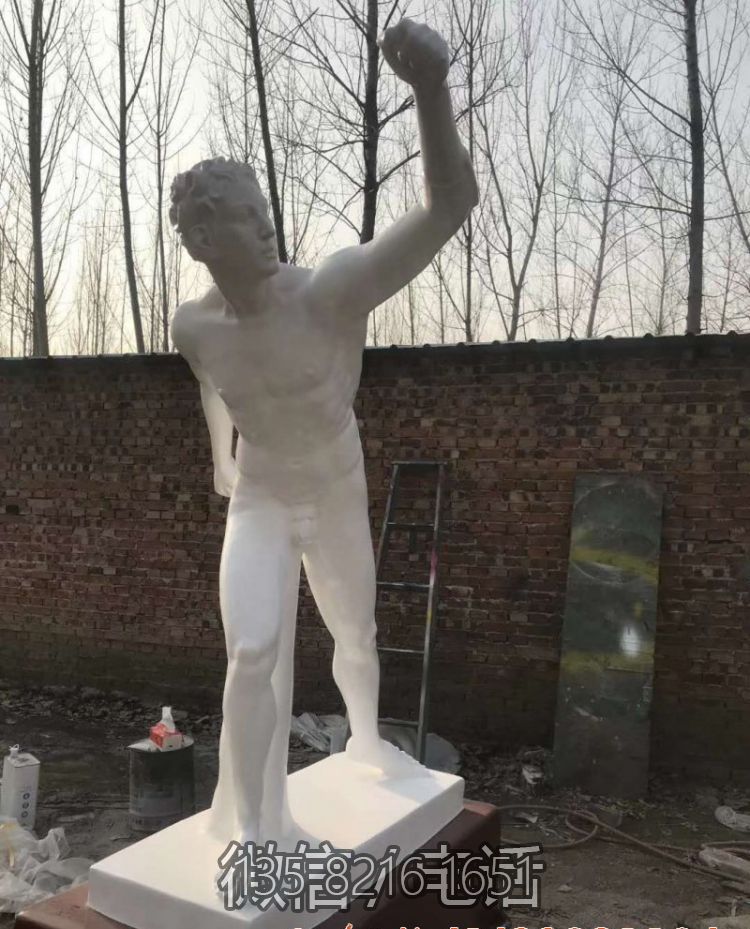 景區(qū)廣場(chǎng)漢白玉石雕西方名人大衛(wèi)雕塑