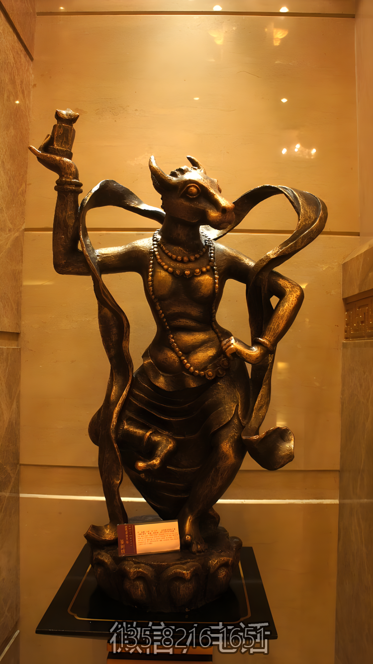 藏族十二生肖動物銅雕