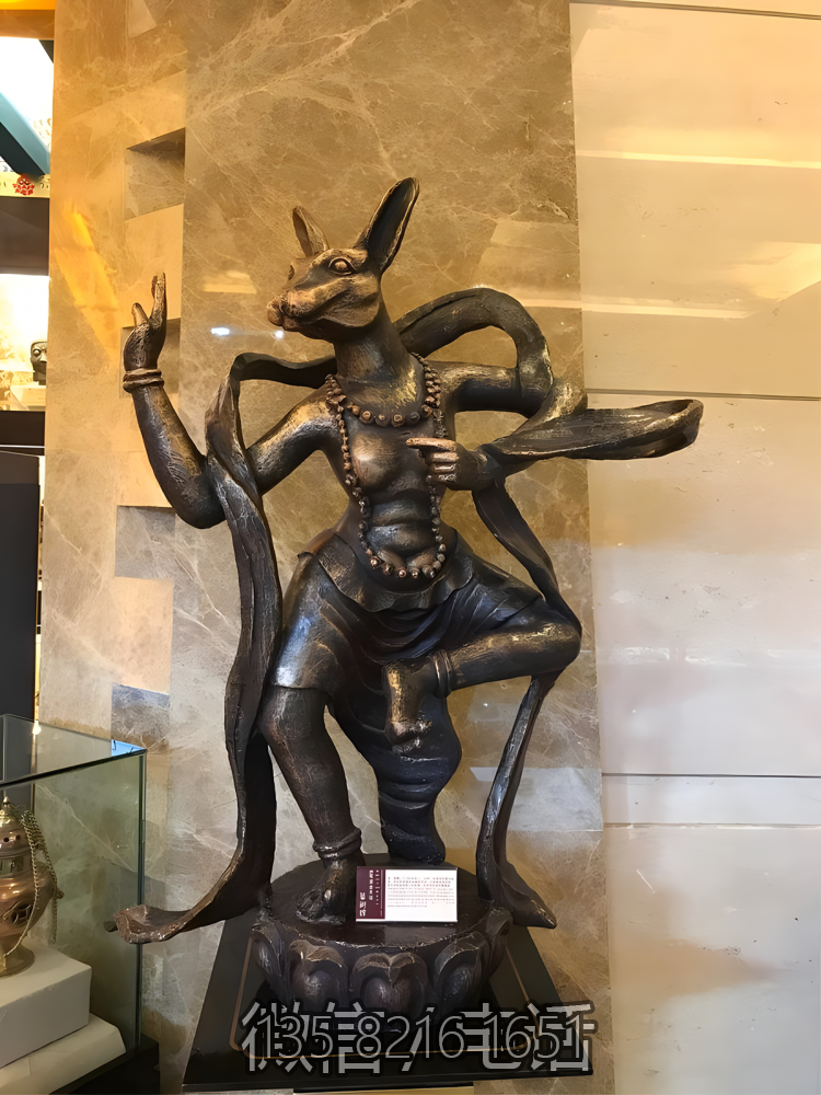 藏族十二生肖動物銅雕