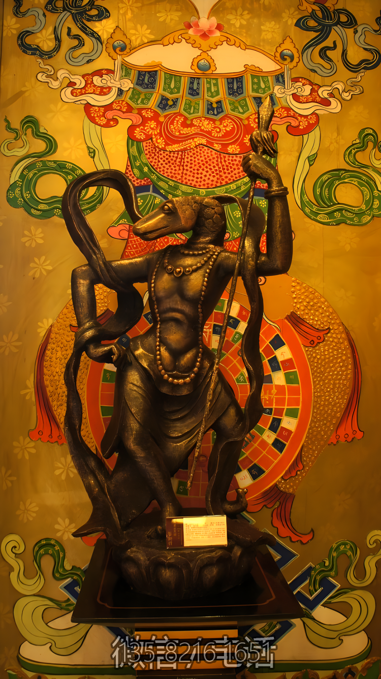 藏族十二生肖動(dòng)物銅雕