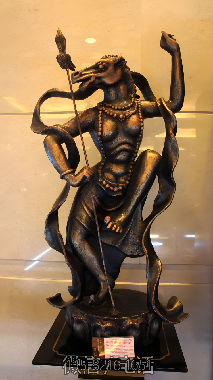 藏族十二生肖動物銅雕