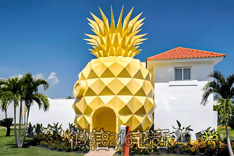 菠蘿造型大門門頭