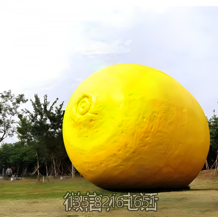 玻璃鋼仿真檸檬雕塑