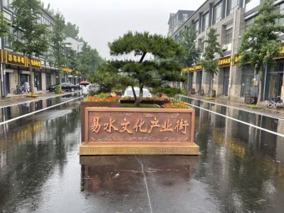 商業(yè)街牌匾紫銅鍛造文字地標(biāo)