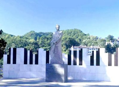 城市廣場(chǎng)大理石石雕名人景觀聶耳雕塑