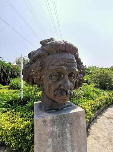 頭像景觀戶外名人景觀愛(ài)因斯坦雕塑