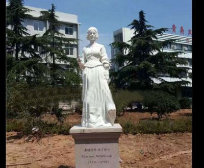西方名人景觀弗洛倫斯·南丁格爾雕塑