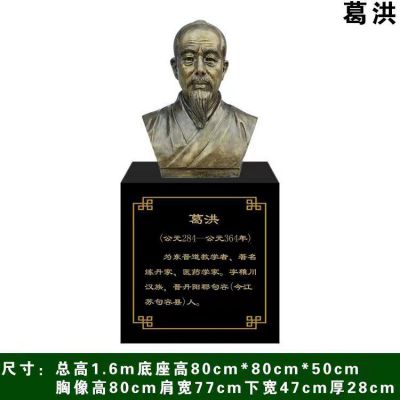 中國古代十大名醫(yī)之葛洪胸像
