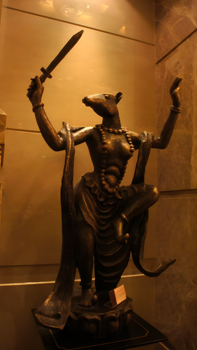 藏族十二生肖動物銅雕