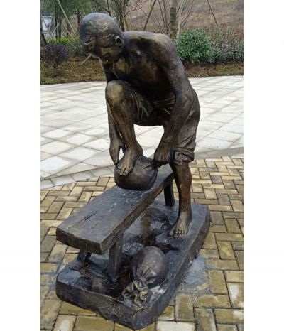 茶文化包揉的人物雕塑