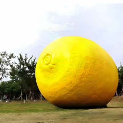 玻璃鋼仿真檸檬雕塑