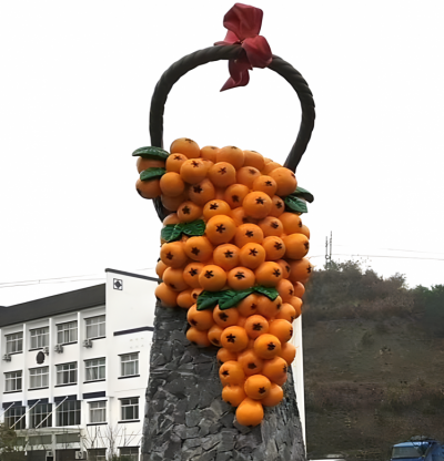 玻璃鋼仿真枇杷雕塑