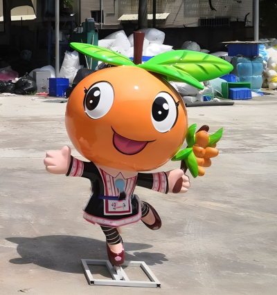 民族風卡通枇杷公仔